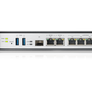 ZyXEL USGFLEX200 4xGbE LAN/DMZ 2xWAN 1xSFP 2xUSB port Tűzfal + UTM Licensz bundle